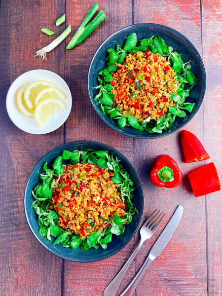 Authentic Turkish Bulgur Salad (Kisir) – Easy & Healthy 🥗🇹🇷