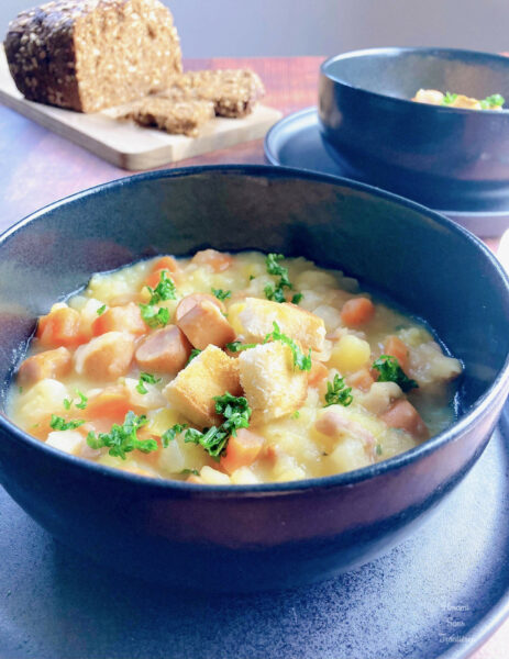 Berlin-Style Potato Soup : German Comfort Food