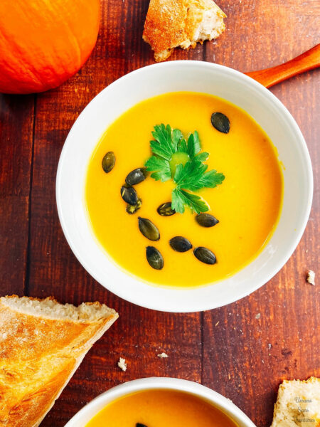 Pumpkin Soup with Apple –  German-Inspired