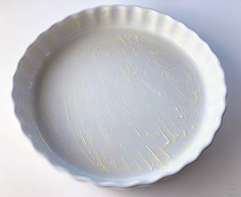 Heat-resistant plates, pie plates