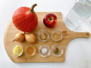 Pumpkin Soup with Apple –  German-Inspired ingredients
