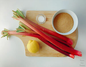 Homemade Rhubarb Jam: Sweet and Tangy Spread You’ll Love ingredients