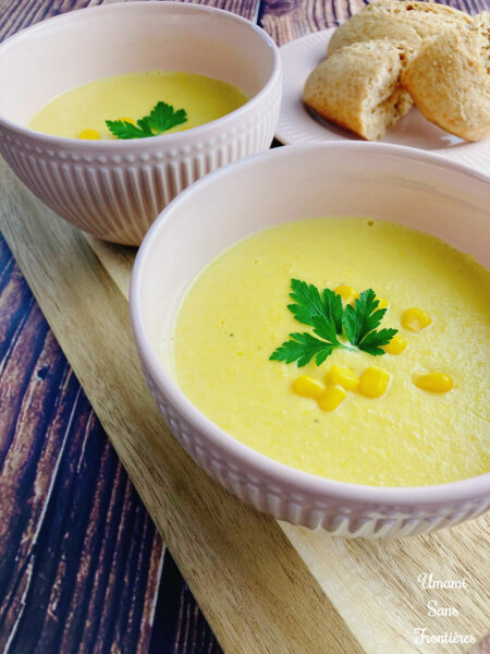 🌽Easy Corn Cream Soup with Canned Corn