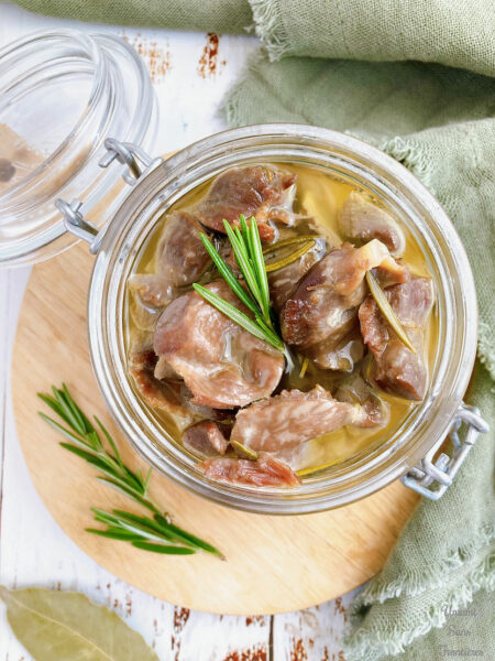 Gizzard confit – Gésiers confits 🦆