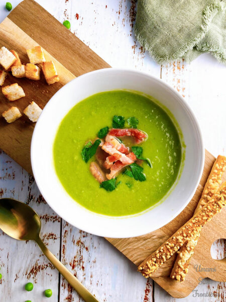 Easy Green Pea Soup – French-Style Potage de Petits Pois🫛