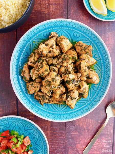 Moroccan Chicken with Chermoula Sauce🇲🇦