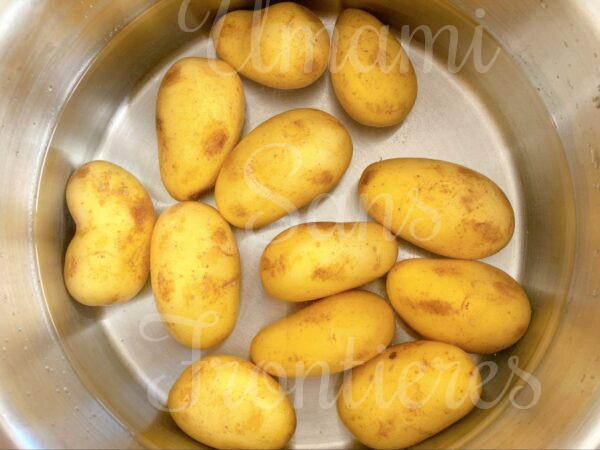 German cold potato salad step 1