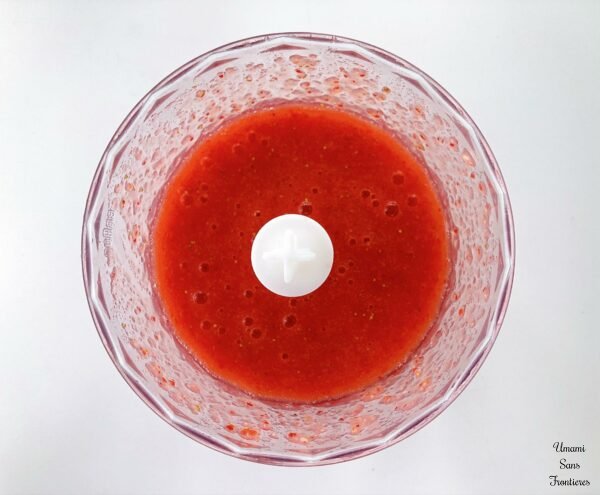 blend the strawberries step 3