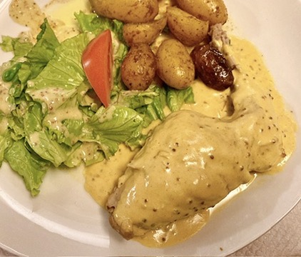 Lapin a la moutarde