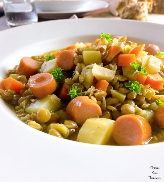 Lentil Soup – Linsensuppe