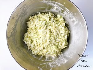 Okonomiyaki egg flour water cabbage