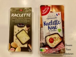 Raclette cheese 