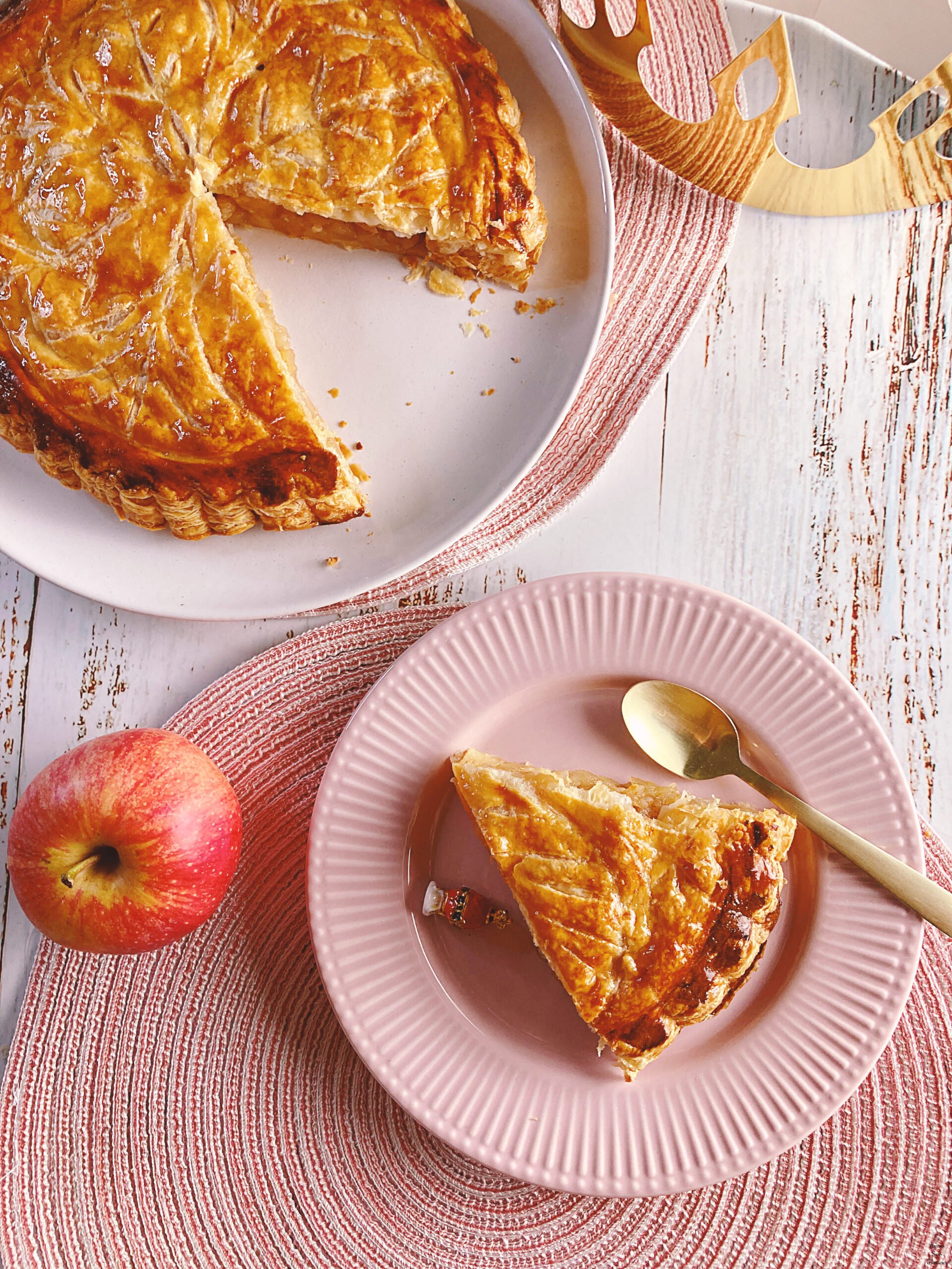 apple galette des rois