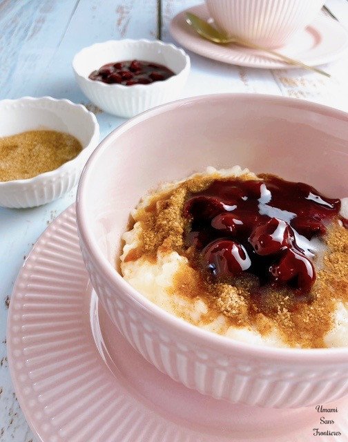 German milk porridge Milchreis