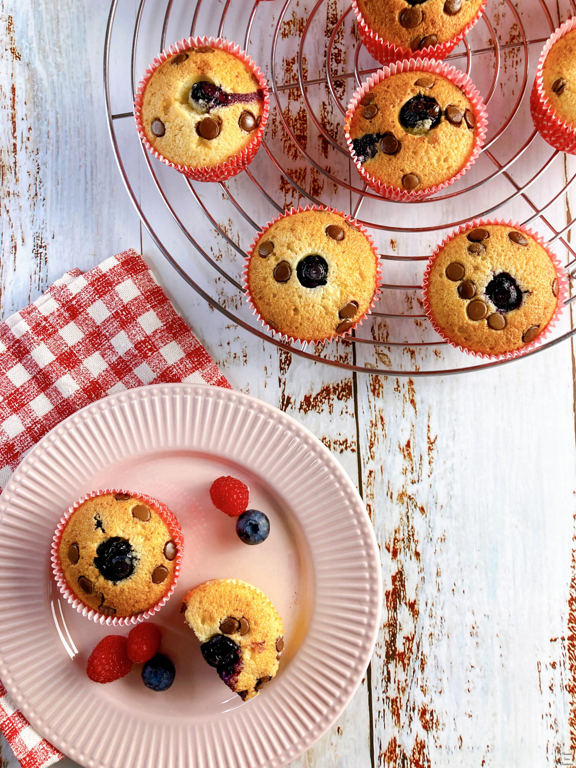 Muffins aux blancs d’œufs White eggs muffins