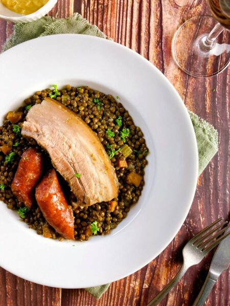 Salt-Cured Pork and Lentil Stew – Petit salé aux lentilles