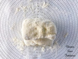 Pizza Quattro Formaggi pizza dough 