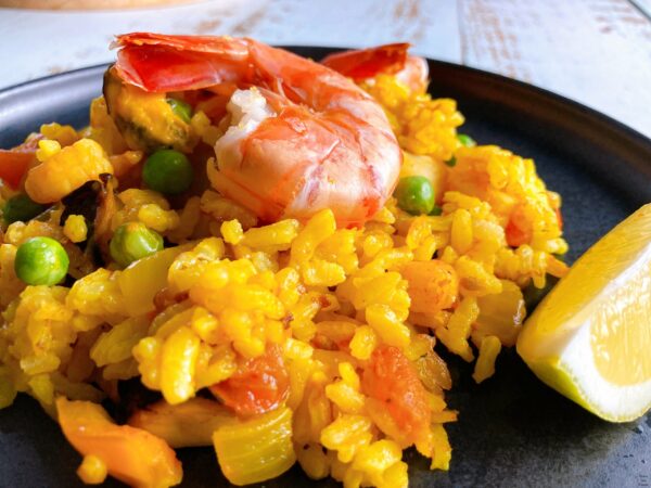 Seafood Paella Seafood Paella shrimp