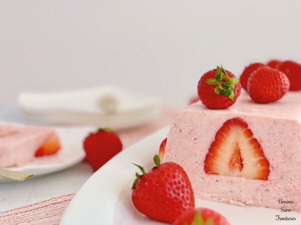 Strawberry Terrine Bavaroise Hina matsuri