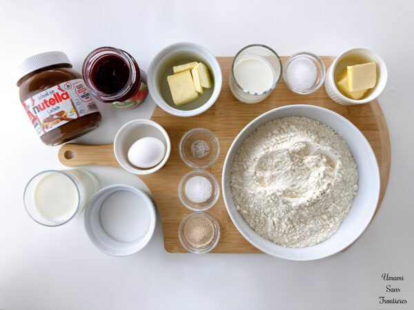 Fluffy Sweet Rolls – Buchteln ingredients