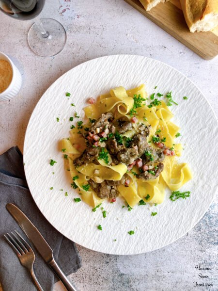 Rich and Flavorful Gizzard Confit Pasta