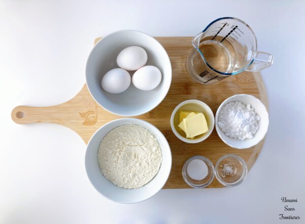 Pets de Nonne (Nun’s Puffs) – Traditional French Fried Dough ingredients