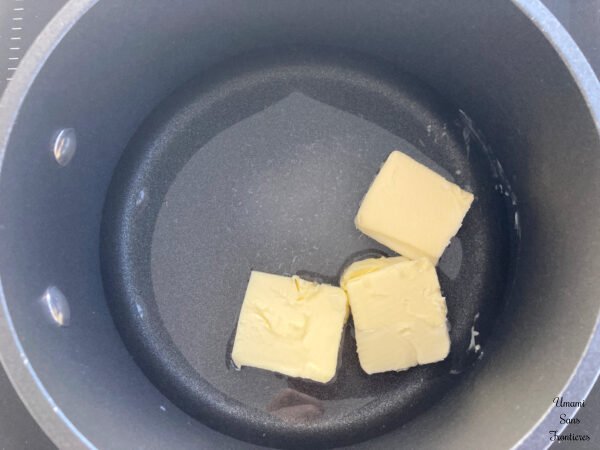 Butter salt vanilla sugar water