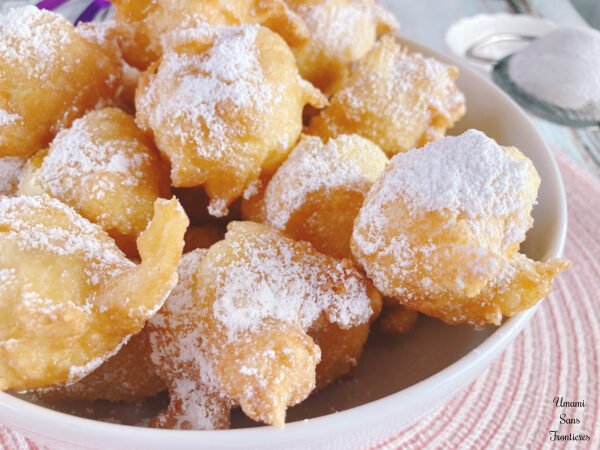 Nun's puff pets de nonne