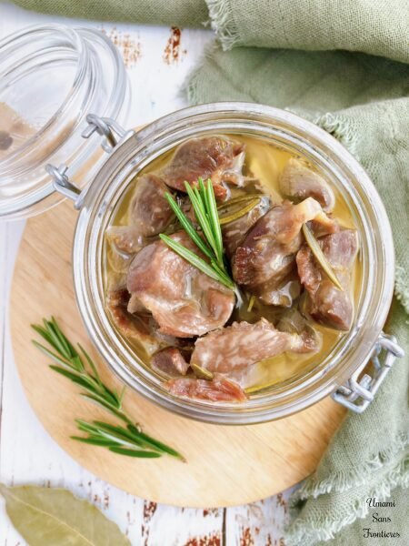 Gushers confits gizzard confit