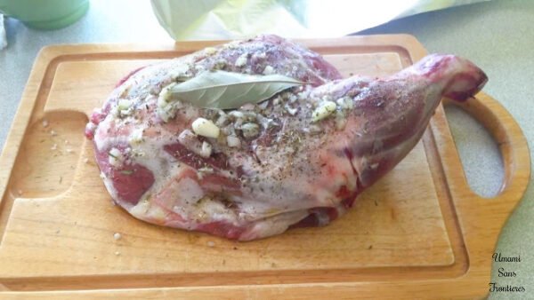 gigot d'agneau in France