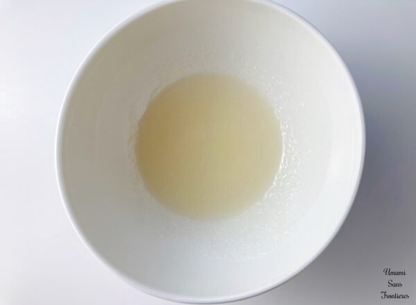Vinegar sugar salt
