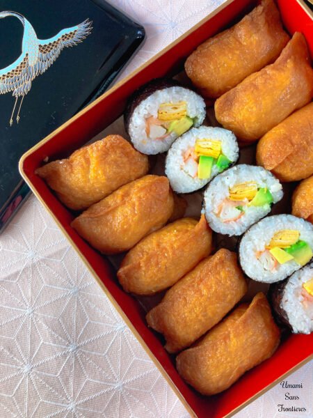 Easy Japanese Inari Sushi with Store-Bought Inari-age