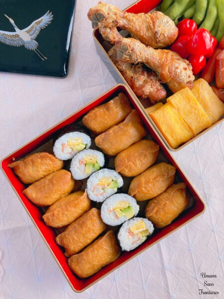 Inari Sushi Sushi rolls Karaage Tamagoyaki