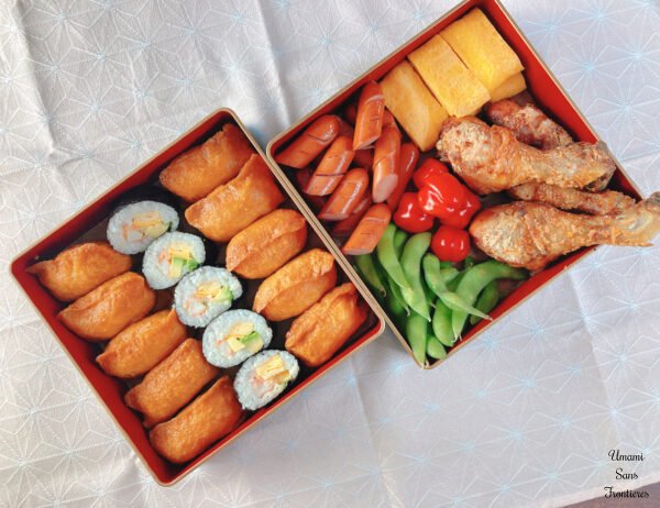 Hanami Bento Inari Sushi Sushi rolls Karaage chickens Tamagoyaki Edamame Tomatoes Winner