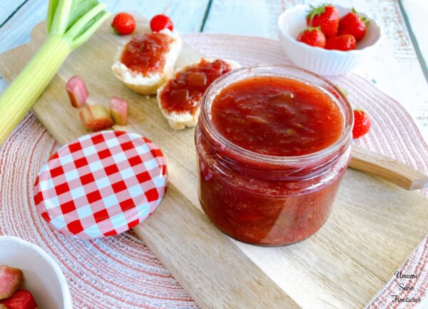 Homemade Strawberry Rhubarb Jam🍓