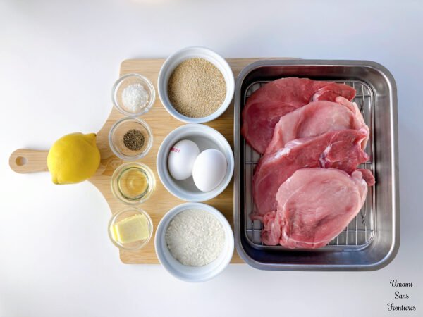 German Schnitzel with Traditional Sides 🥩 ingredients