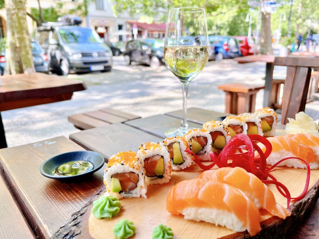 Sushi with Riesling 