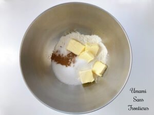 Flour Sugar Butter Cinnamon 