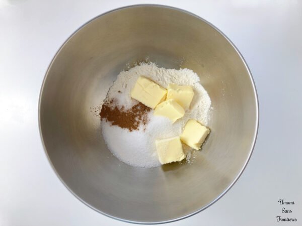 Flour Sugar Butter Cinnamon 