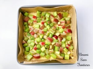 Rhubarb on the batter