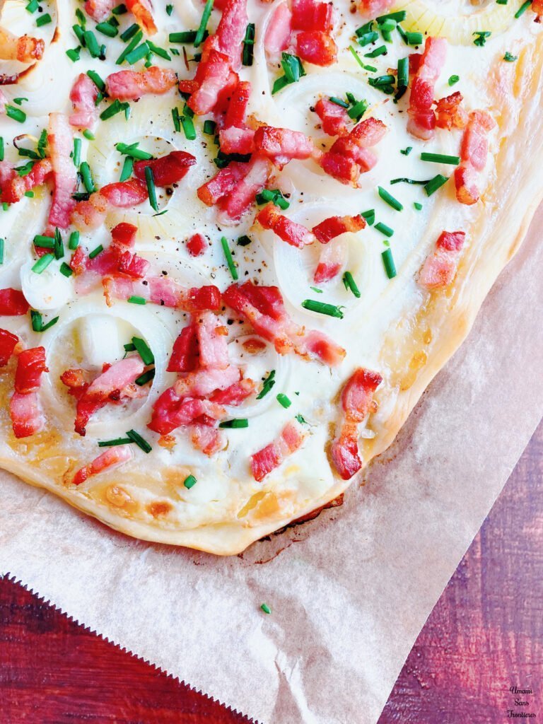 flammkuchen German style pizza