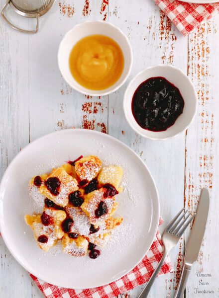 Kaiserschmarrn jam apple compote