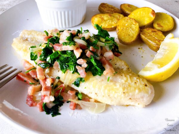 White Fish with Bacon Finkenwerder Style 🇩🇪