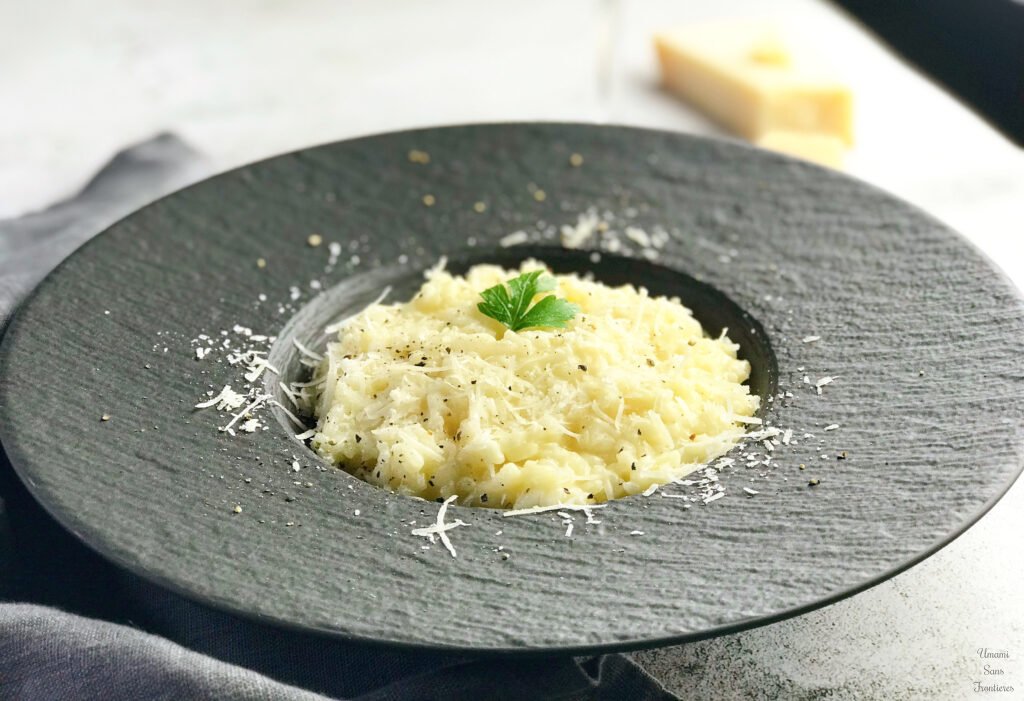 Cheese risotto parmigiana