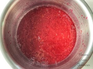 raspberries blended