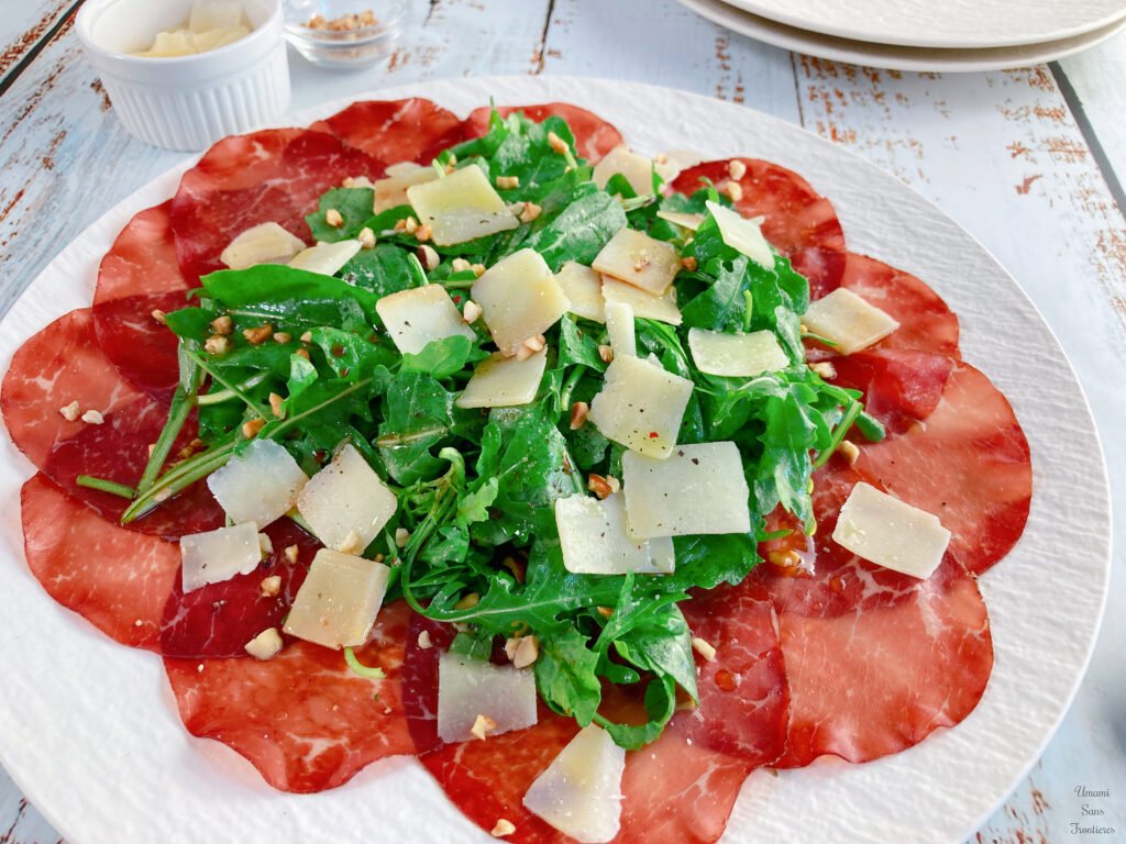 Italian Salad with Prosciutto, Arugula, and Grana Padano
