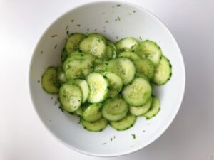 Cucumber salad
