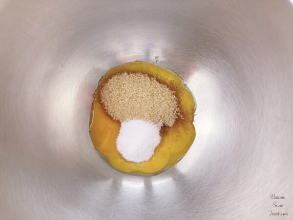 eggs sugar vanilla sugar