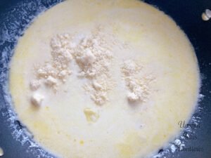 Cream sauce cheese
