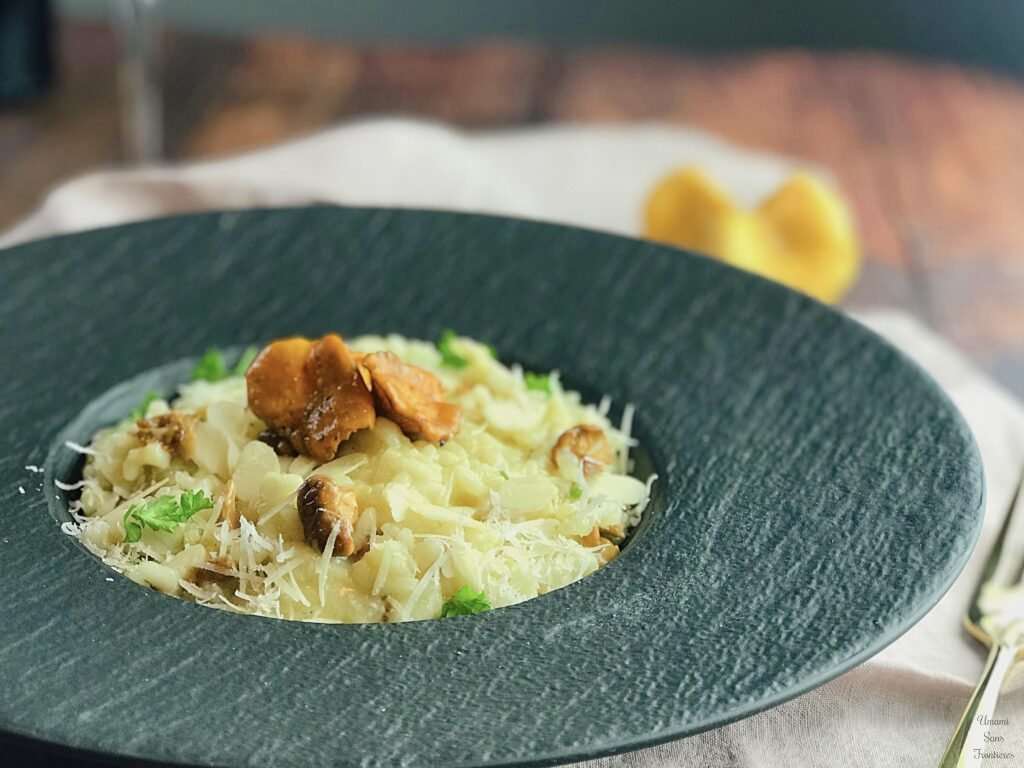 Chanterelle Mushroom Risotto